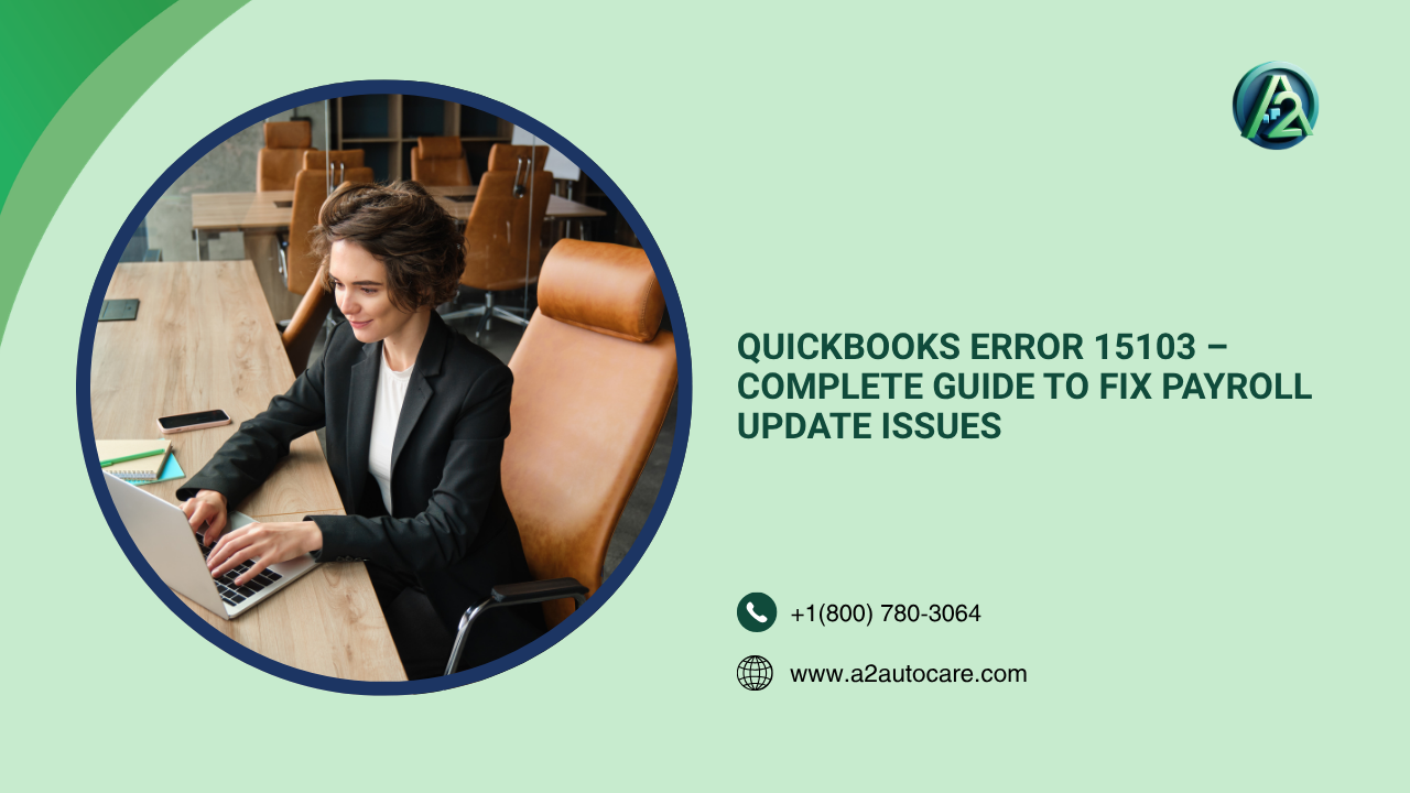 QuickBooks Error 15103 Update Failure Solutions  